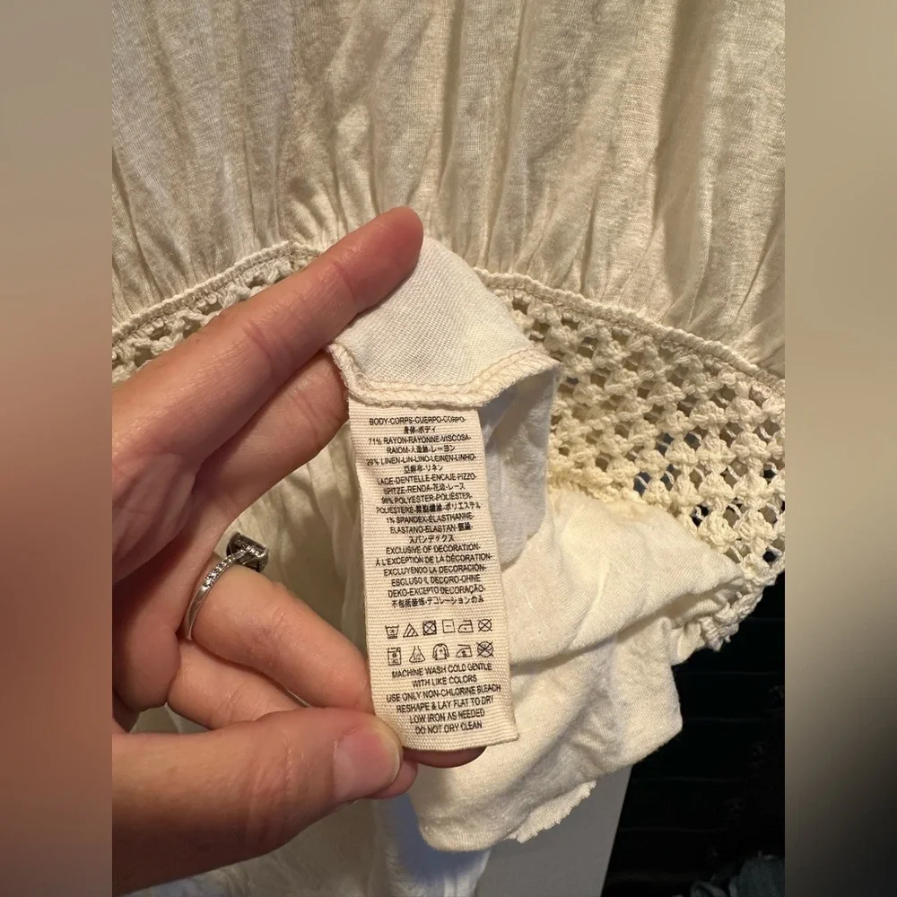 FREE PEOPLE Moonlight Romantic In Ivory